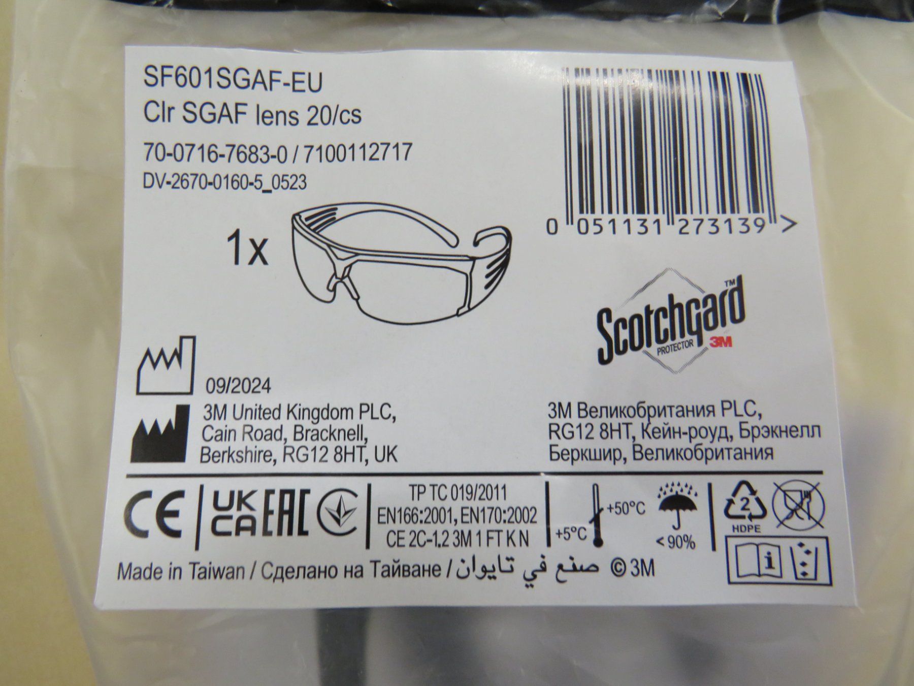 3M Occhiali & Lenti: Schutzbrille – Nuovo e nell'imballaggio originale da Küttigen venduto da Rawlings 2