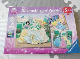 Ravensburger Disnay Puzzle 3x49, 5+