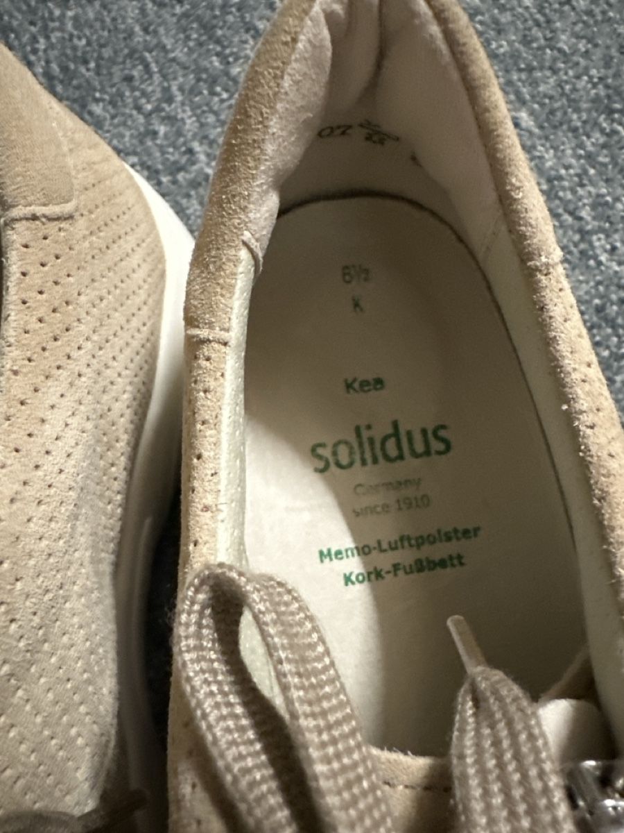 Scarpe da donna: Solidus Halbschuhe Gr 39.5 neu – Nuovo e nell'imballaggio originale da Baltschieder venduto da YmroBe 2