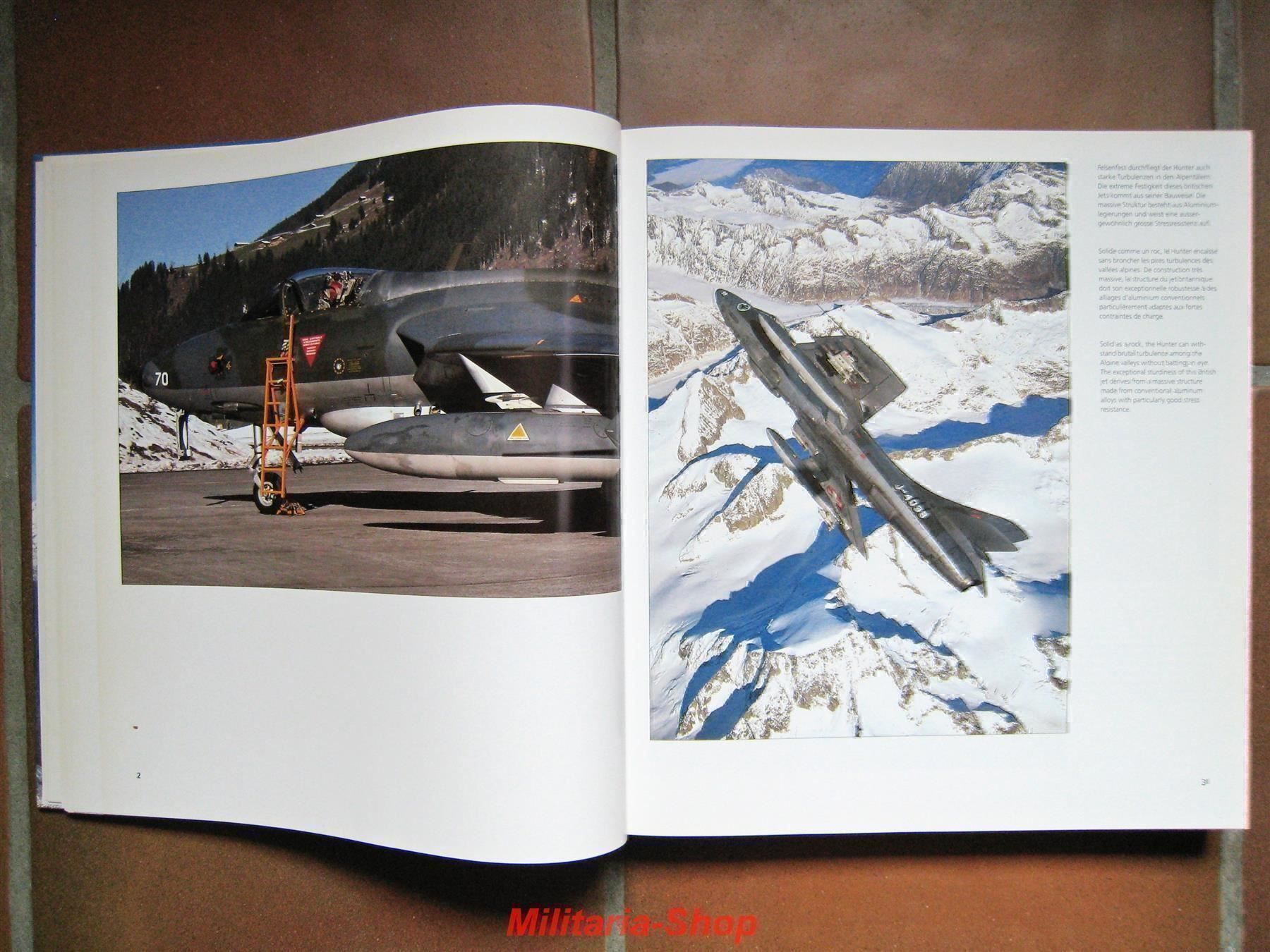 Libri: Buch Hunter Fascination - Schweizer Flugwaffe – Usato da Volketswil venduto da Militaria-Shop 5