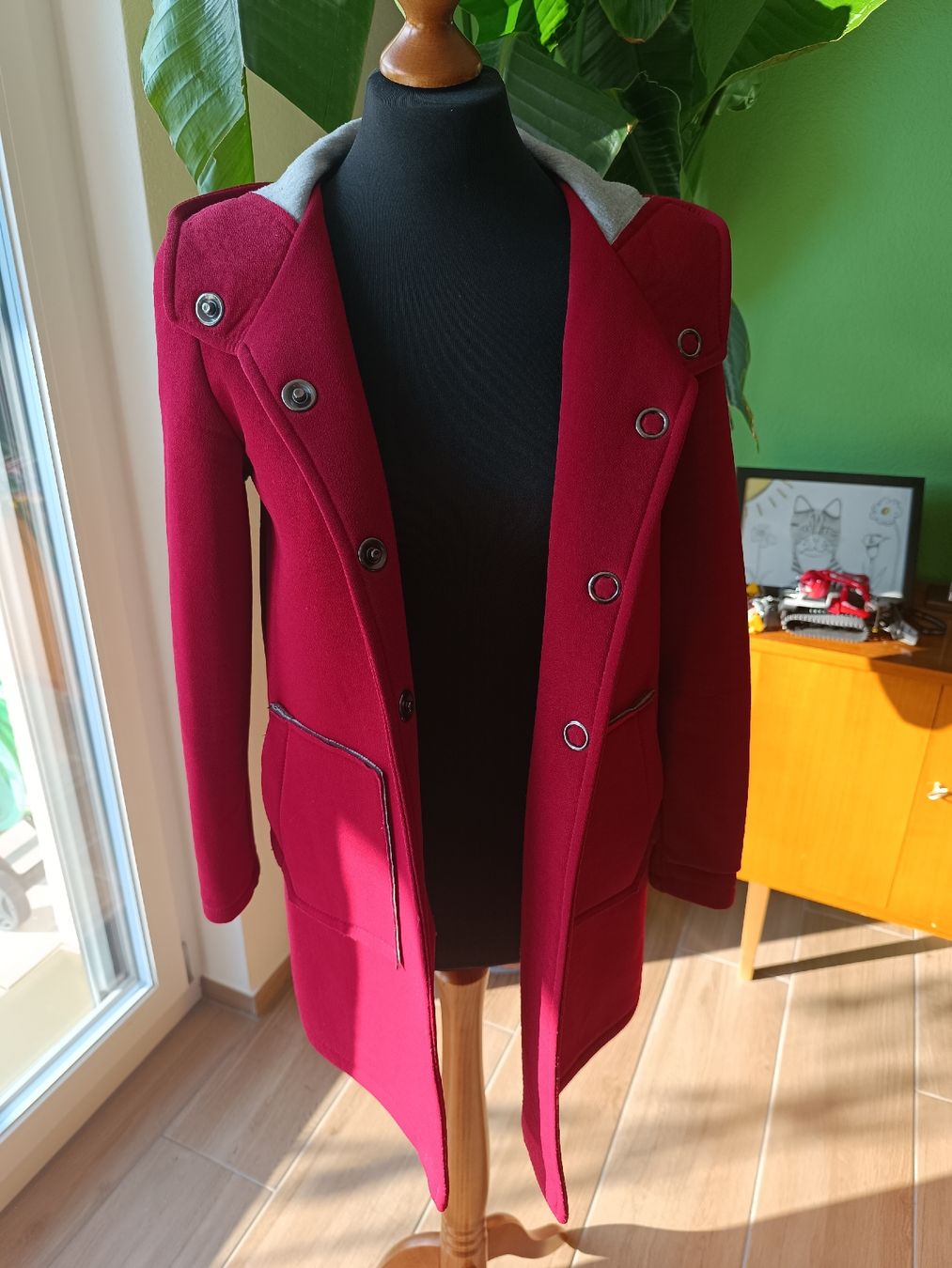 Jacken: Übergangsjacke rot – Gebraucht aus Wolfwil von SecondOwner 4