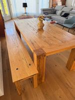 Magnifique table + banc chêne massif PFISTER