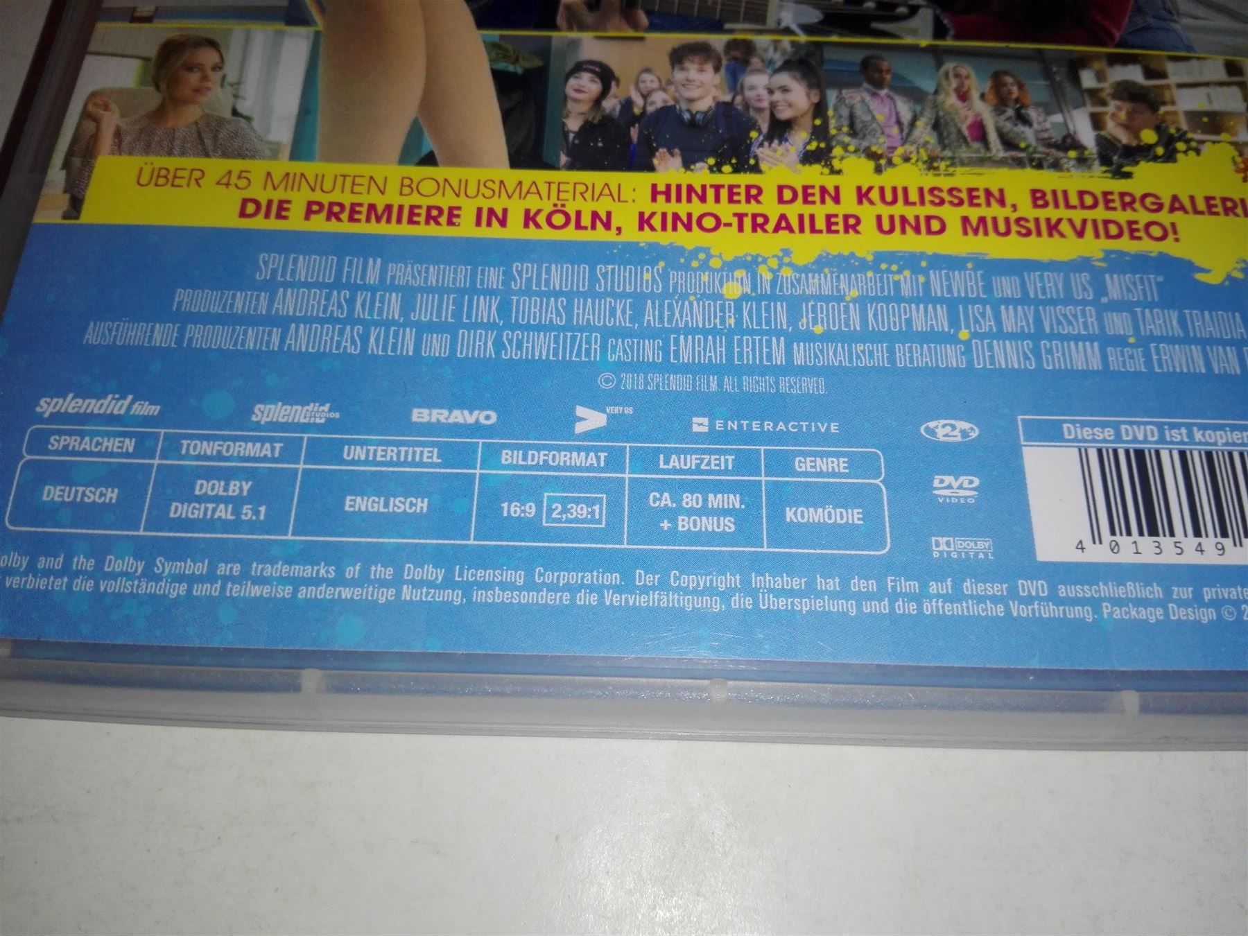 Alle DVDs: Misfit                                                ©'2019 – Gebraucht aus St. Gallen von elkapone 6