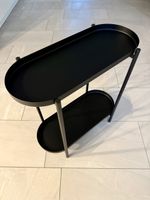 IKEA OLIVBLAD Blumenständer / Regal schwarz 56 cm akzeptabel