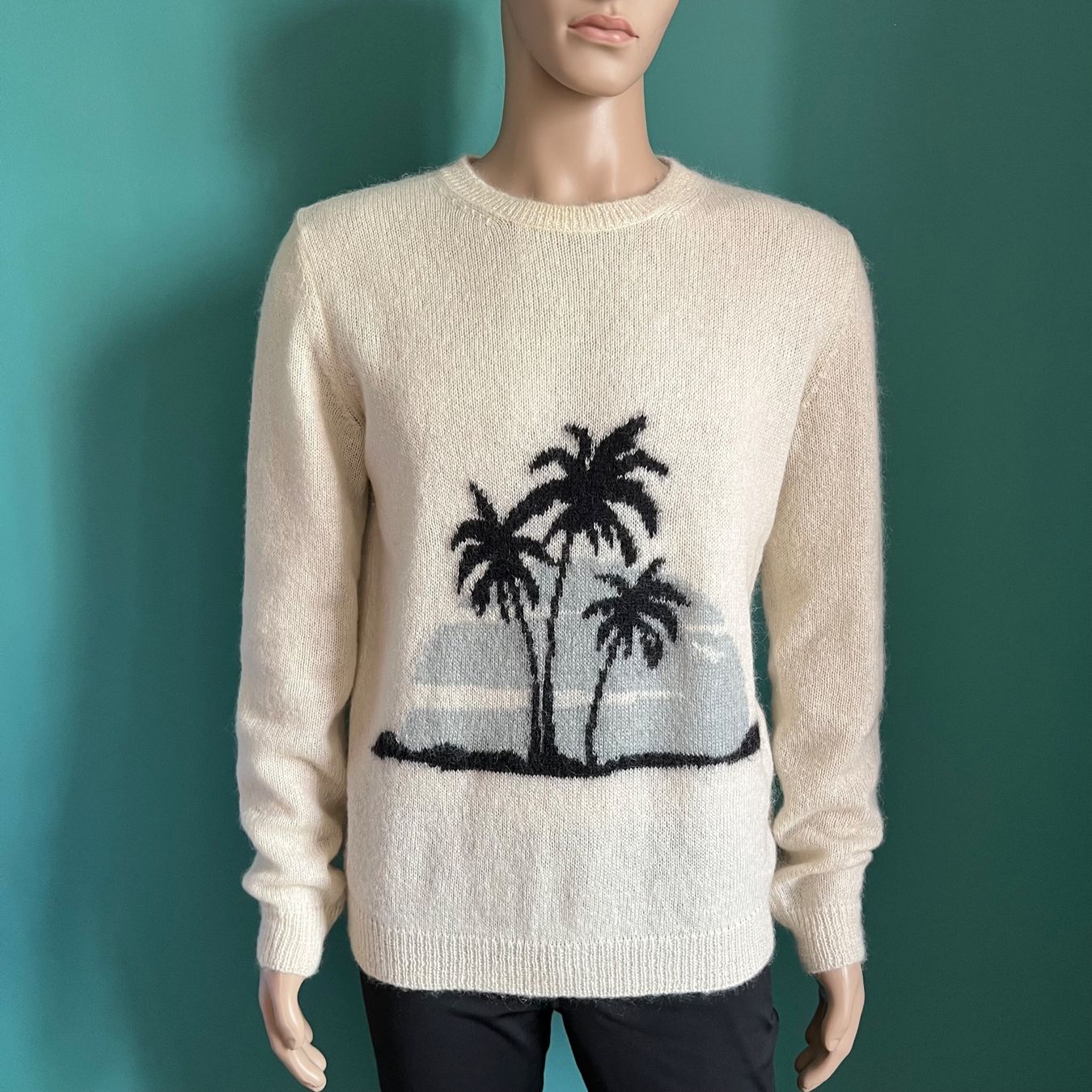Saint Laurent Pulls & Sweat-shirts: SAINT LAURENT PARIS Palm Tree Pullover 🌴 – D'occasion à Zürich par ClosetQueen 1