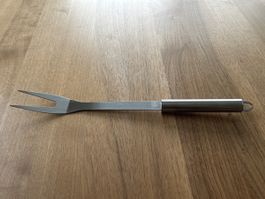 Grillgabel, Fleischgabel, Barbecue-Gabel aus Edelstahl