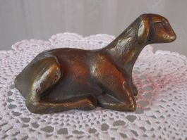 Signierte BAG TURGI Bronze Skulptur Figur*SCHAF*Sammelobjekt