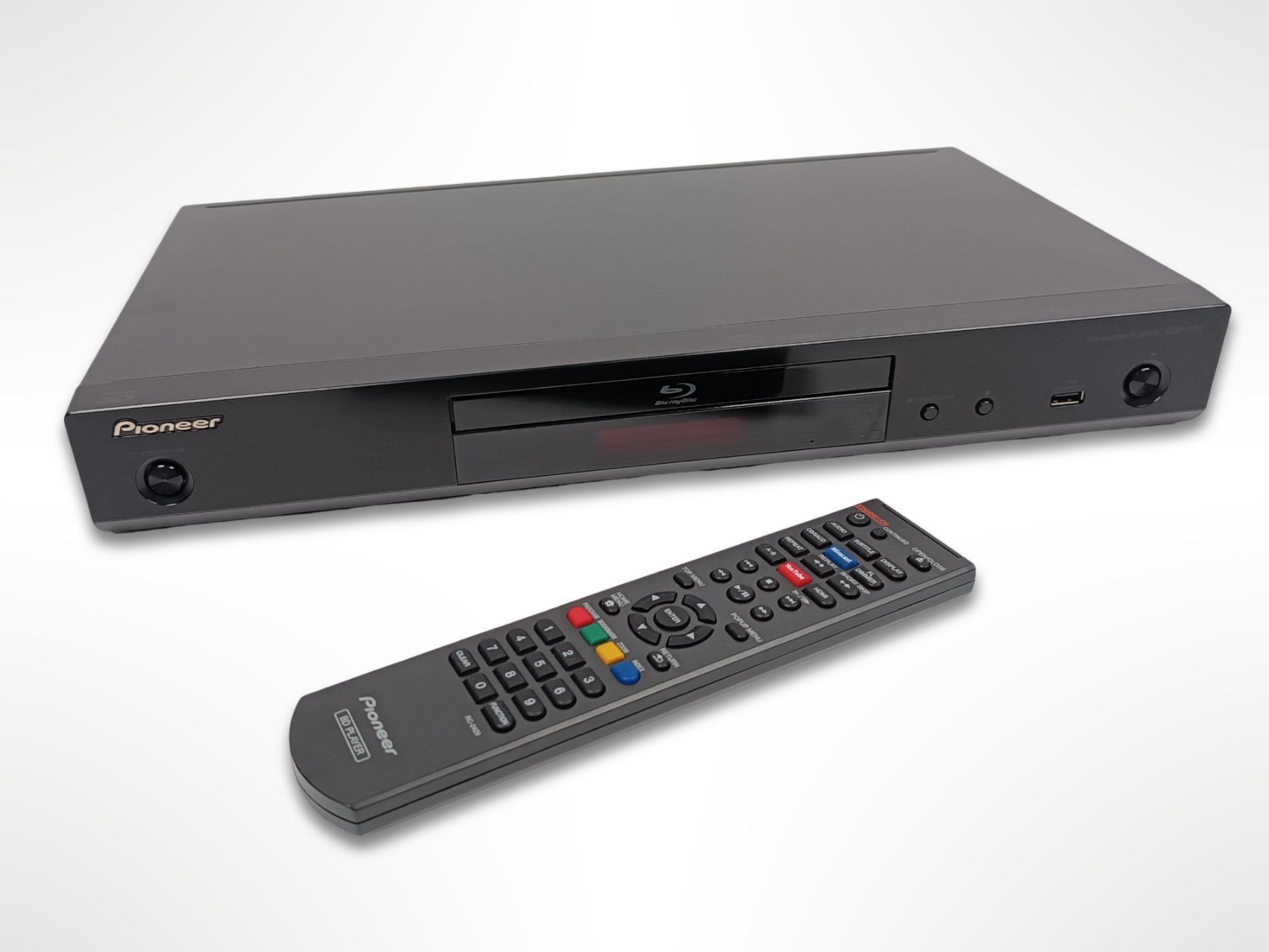 Pioneer Multimediaplayer & Streamer: PIONEER Blu-ray Player + DVD Player schwarz – Gebraucht aus Suhr von Restwert_Suhr