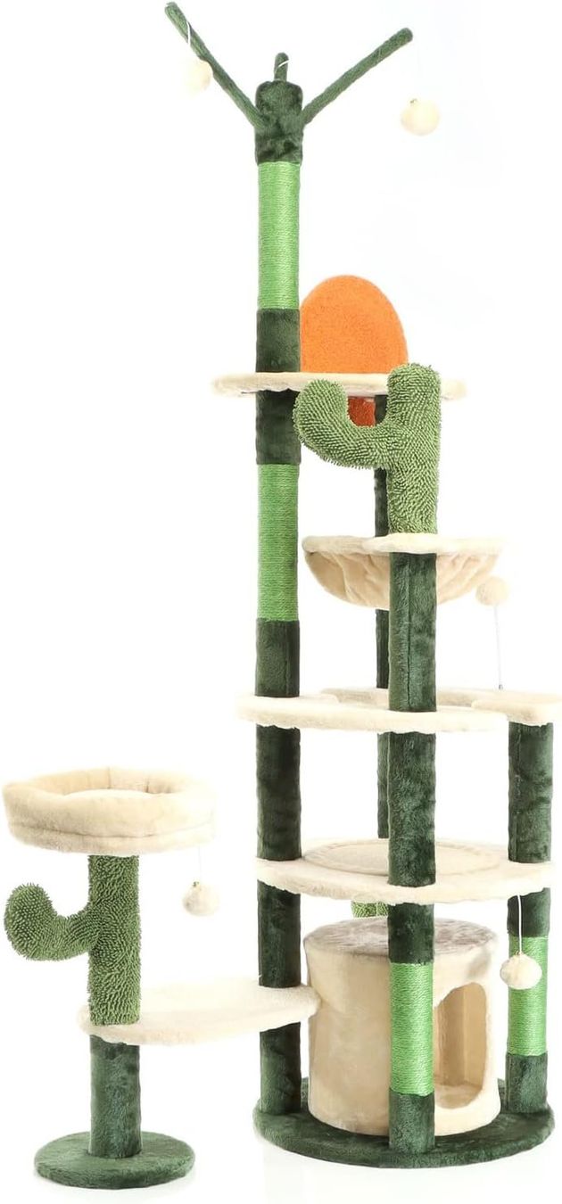 Tiragraffi: Fudajo Kratzbaum Kaktusdesign 172 cm – Nuovo e nell'imballaggio originale da Bottighofen venduto da zaap 6