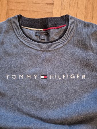 Tommy Hilfiger Pullover, Grösse M, Blau - Top Zustand!