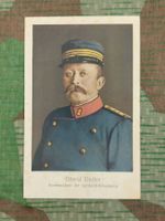 Postkarte Kommandant des Festungsgebietes Gotthard, Oberst D
