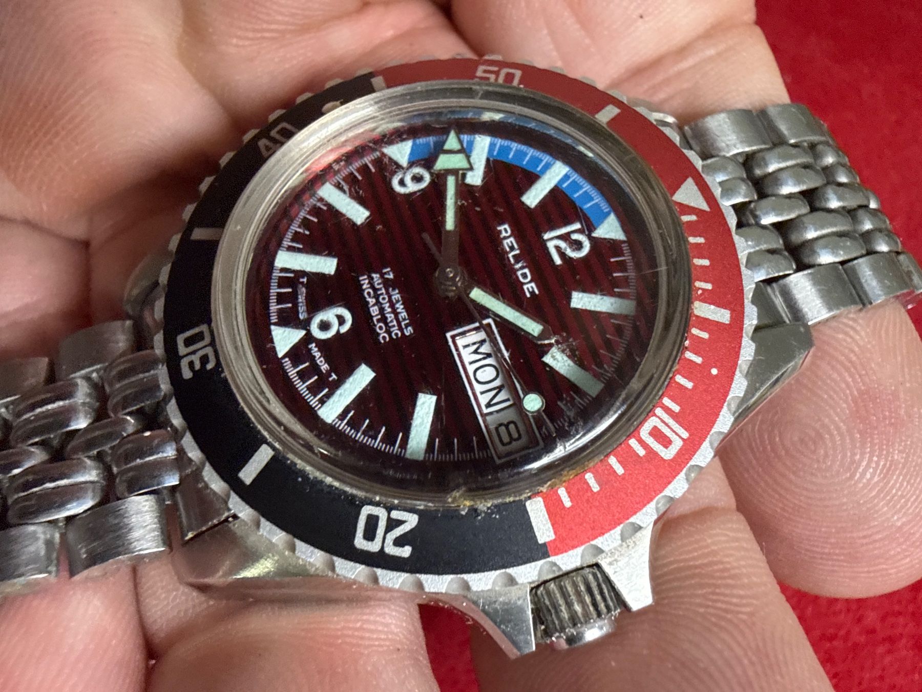 Orologi: Relide Taucher Automatic 37 mm – Usato da Pfeffingen venduto da Allhandelklgwatches 1