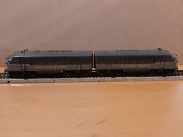 Märklin 3649 H0 AC US Diesellok EMD GM F7 2 Motoren, analog,