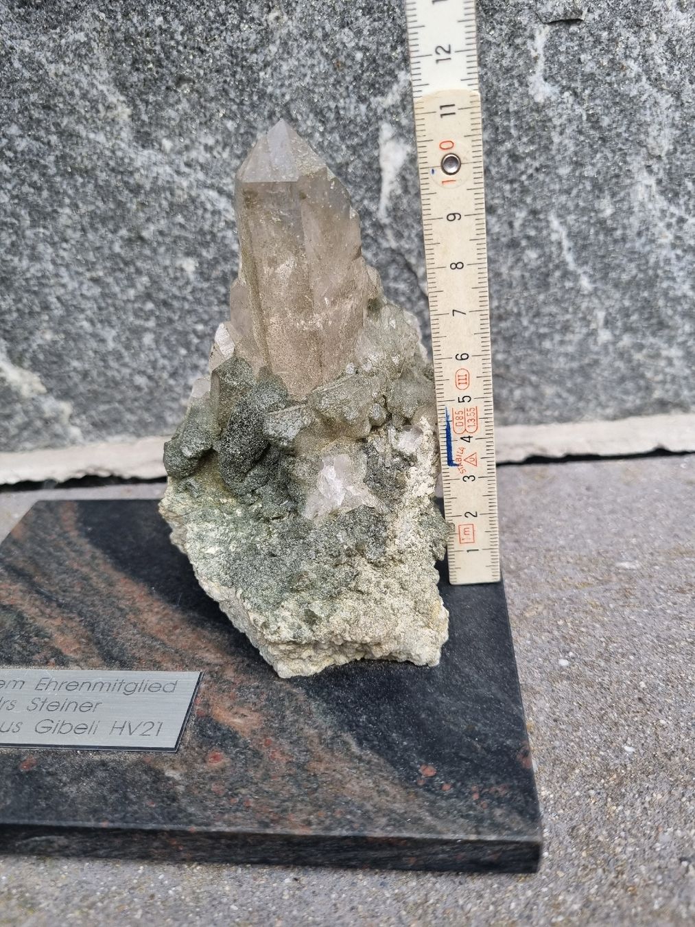 Minerali & Pietre curative: Stein quartz fume' suisse – Usato da Ostermundigen venduto da vintage60