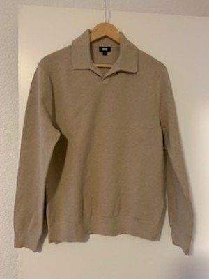 Magliette Polo: Uniqlo Strickpolo Beige – Usato da Bern venduto da Marcello017