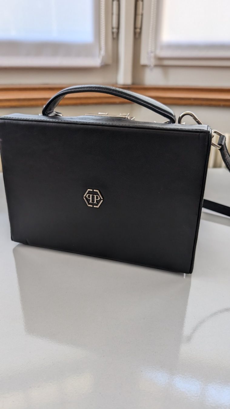 Philipp Plein Borse da donna: Philipp Plein Leather Box Bag – Usato da Zürich venduto da FashionSales 2
