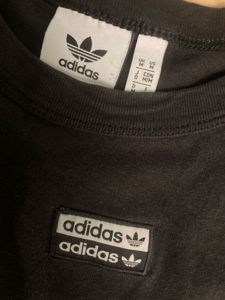 Adidas T-shirt: Adidas T-Shirt schwarz Groesse M – Usato da Obergerlafingen venduto da cabo4 1