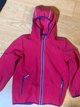 Jako-O Softshelljacke pink Grösse 116/122 gebraucht