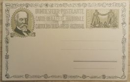 Lote sello Suiza, Tarjeta Postal 1919,