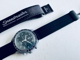 OMEGA x SWATCH Mission to the Moon "All Black" NO box&papers