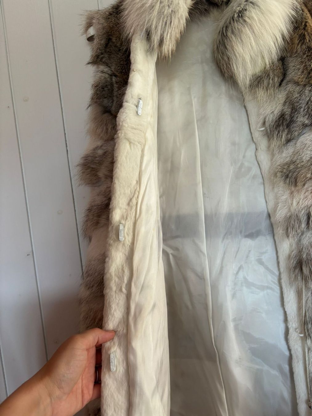 Gilet & Giacche senza maniche: Echt Pelz Gilet gr. S/M – Usato da Jonen venduto da Lux.K. 3