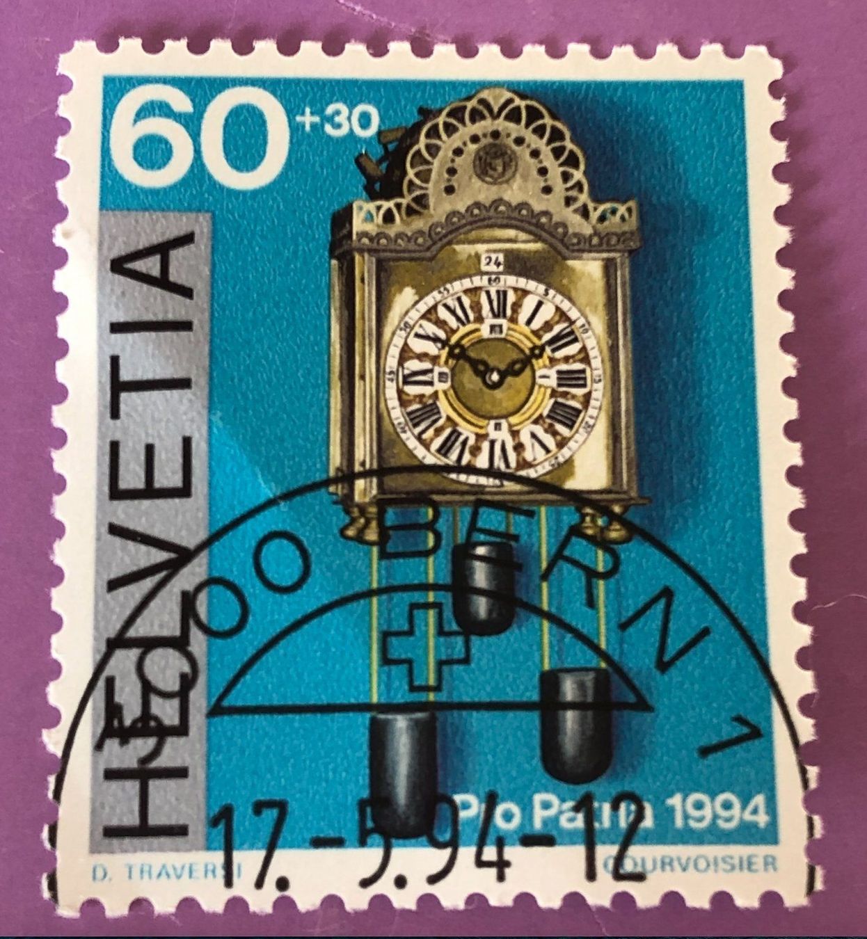 Tutti i francobolli: Nr.B 243 mit ET Stempel Bern – Usato da Aarau venduto da Billa007