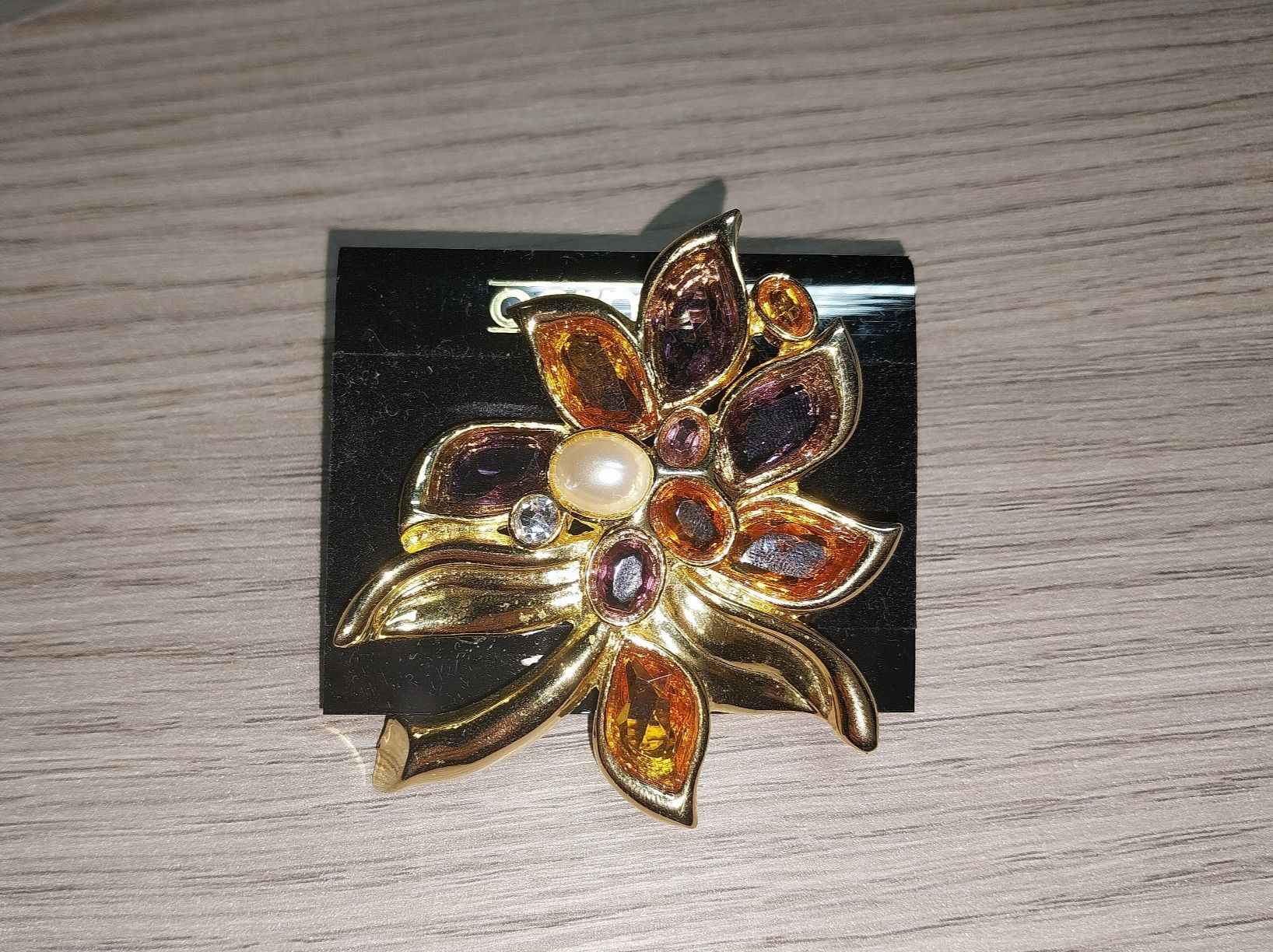 Broschen & Nadeln: Vintage David Grau Brosche, Goldfarbig, Top! – Neu (gemäss Beschreibung) aus Birmensdorf ZH von M4rwin 1