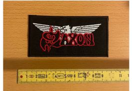 Saxon Patch  Aufnāher Punk Metal Rock Band