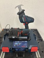 Bosch Professional GSA 18V-LI Neu inkl Akku und Ladegerät