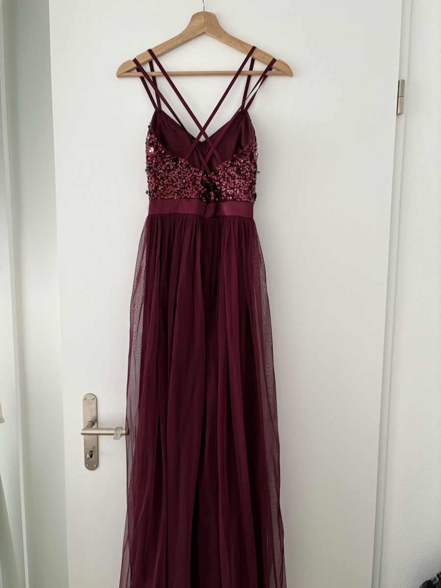 Kleider: Elegantes Abendkleid Gr. 34 mit Pailletten – Neu (gemäss Beschreibung) aus Schindellegi von mazi9 2
