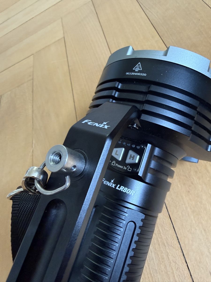 Fenix Lampen: Fenix LR80R LED Suchscheinwerfer / Taschenlampe – Gebraucht aus Zürich von anaseitz 2