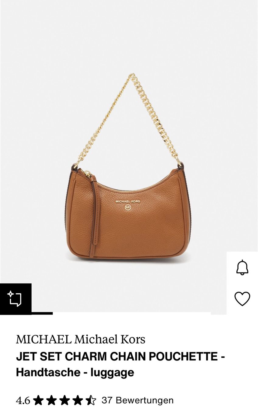 Michael Kors Borse da donna: Michael Kors Charm Handtasche, Cognac, Neu! – Nuovo e nell'imballaggio originale da Rümlang venduto da Pauline.H 4