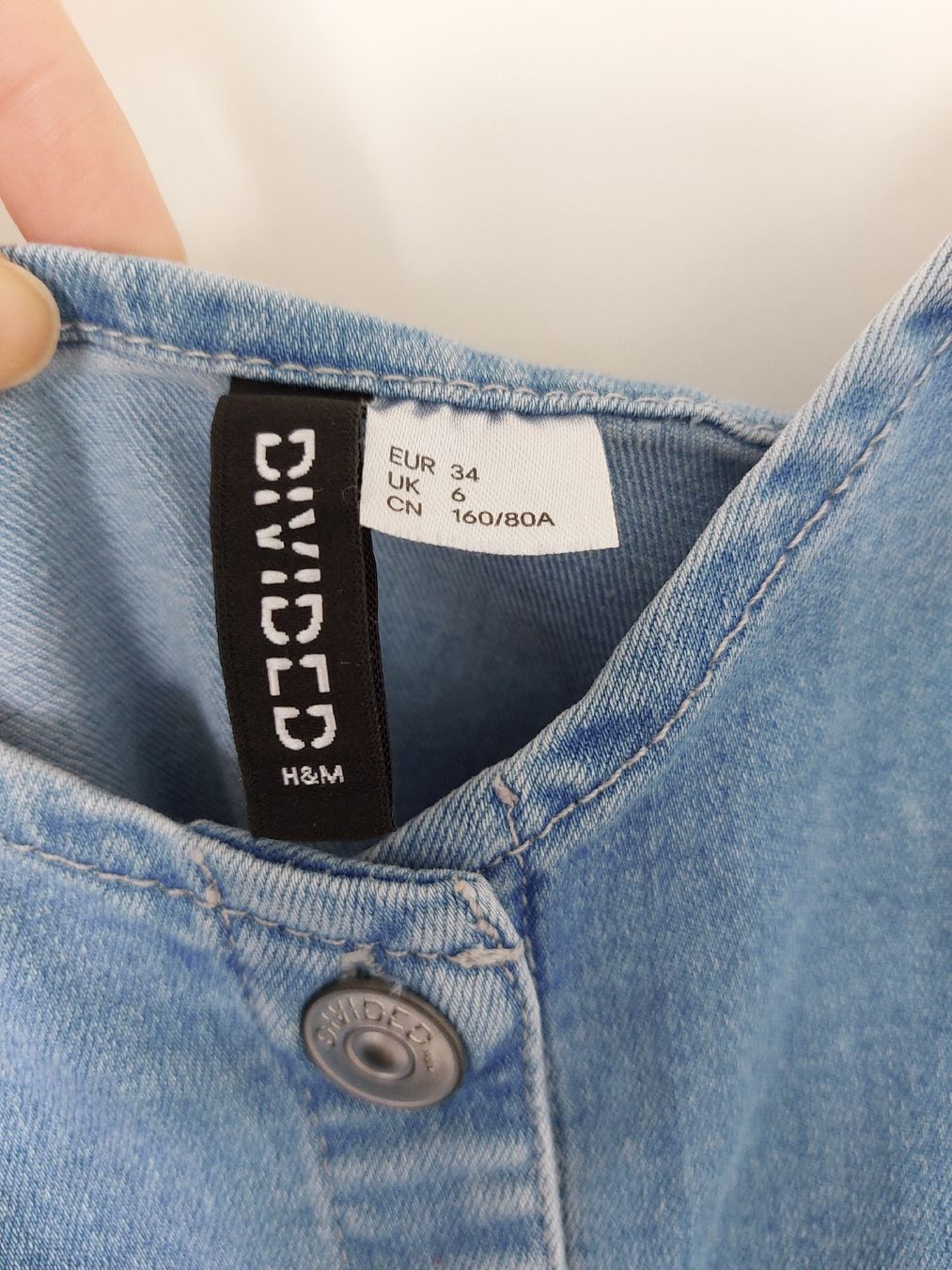 H&M Vestiti: Robe en jeans H&M Divided 34 – Usato da Lausanne venduto da claire1401 3