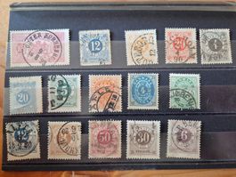 Skandinavien Briefmarken gestempelt Zustand gemäss Bilder
