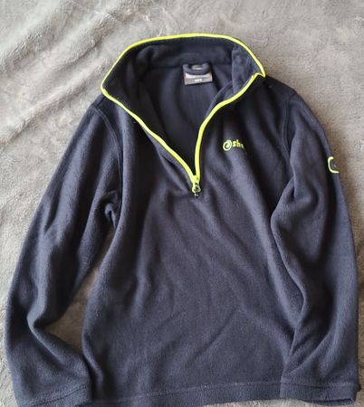 Veste polaire chaude Sherpa taille 128, idéale pour l'hiver!