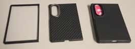 2 Hüllen Samsung Galaxy Z Fold8 – Carbon-Optik, neuwertig