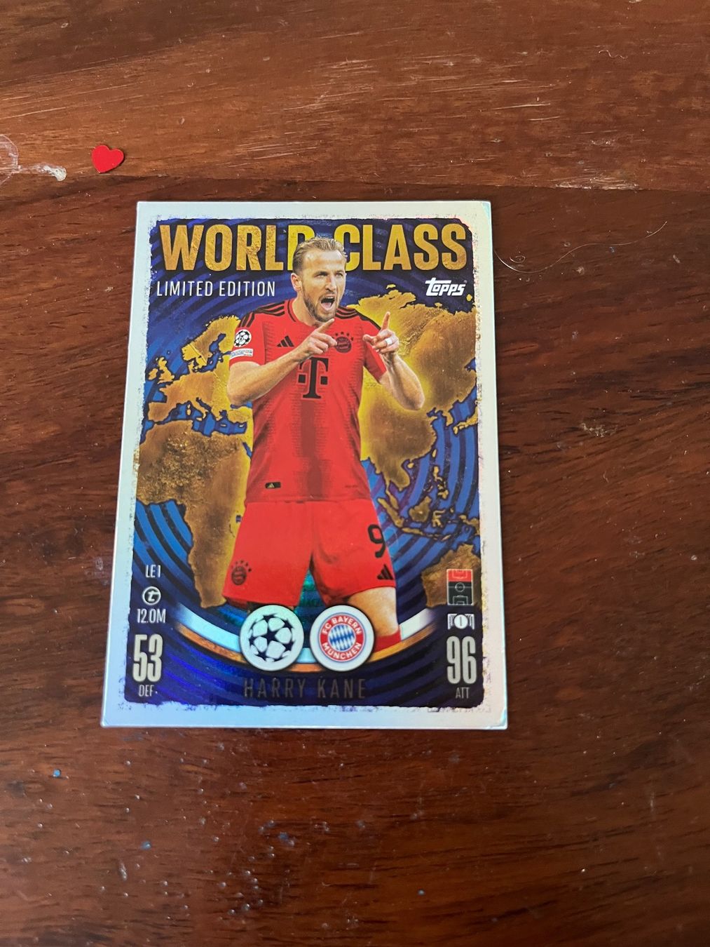 Topps Sammelbilder & Trading cards: Match Attax World Class Harry Kane – Gebraucht aus Liebefeld von clantha