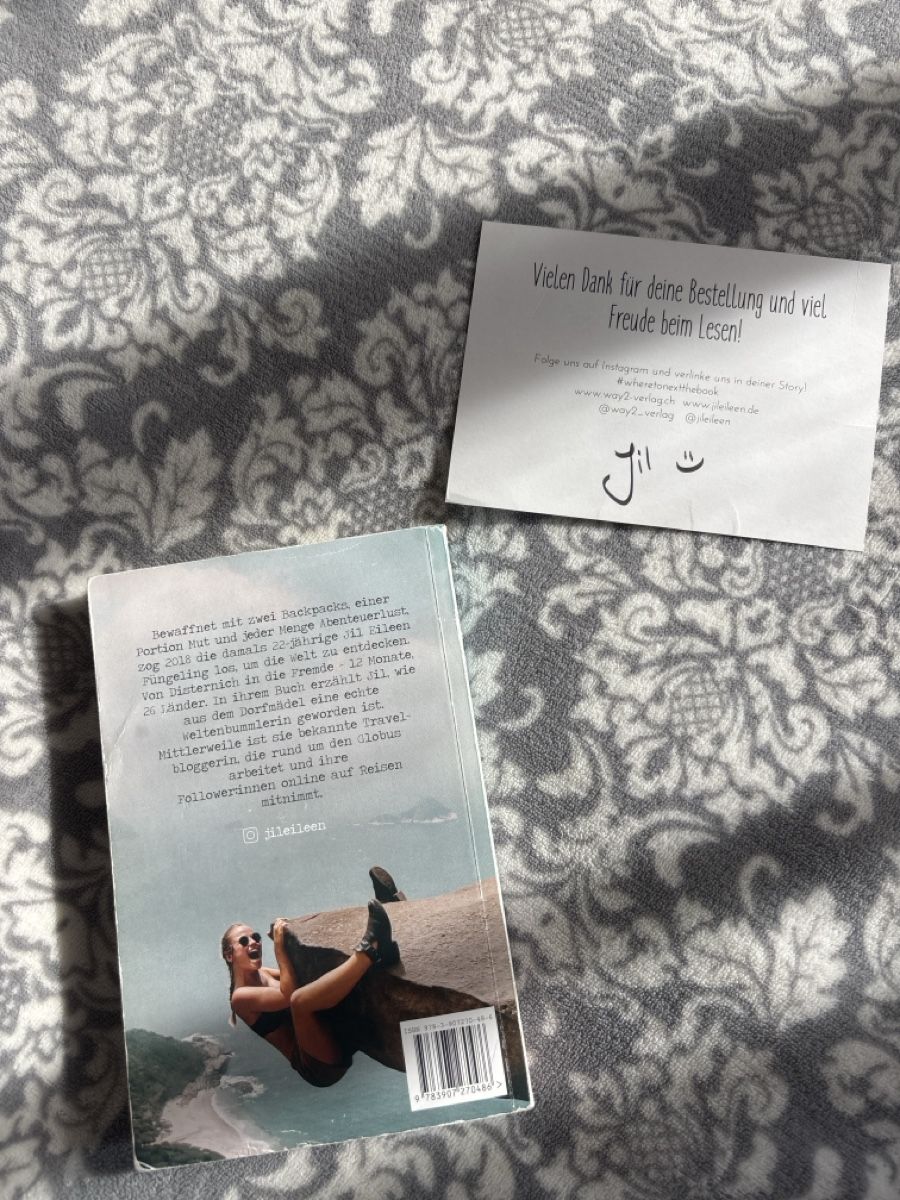 Bücher: Buch von Jil Eileen WHERE TO NEXT – Gebraucht aus urnäsch von sar_td5y 1