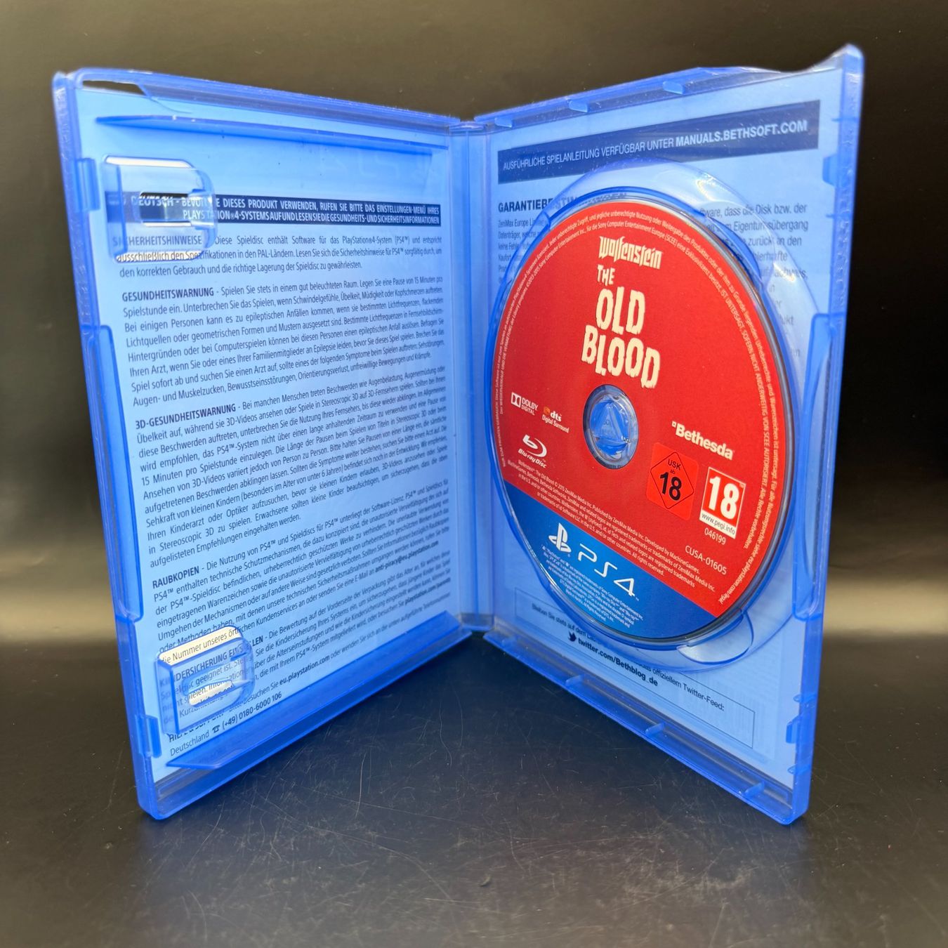 Sony Giochi: Wolfenstein The Old Blood Playstation 4 – Usato da Düdingen venduto da Nerdworld 3