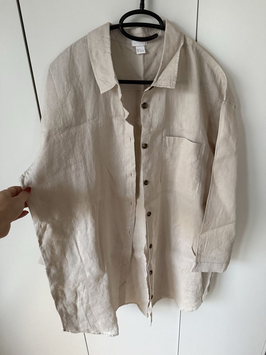 H&M Top: Leinentunika S beige – Nuovo (secondo la descrizione) da Luzern venduto da Aistee 1