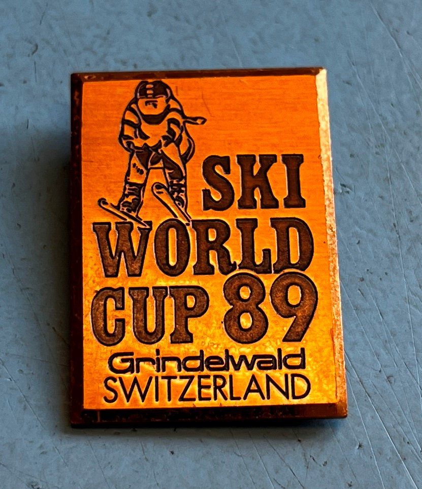 Medaglie: SKI WOLD CUP 89, Grindelwald – Usato da Obernau venduto da Wgnom