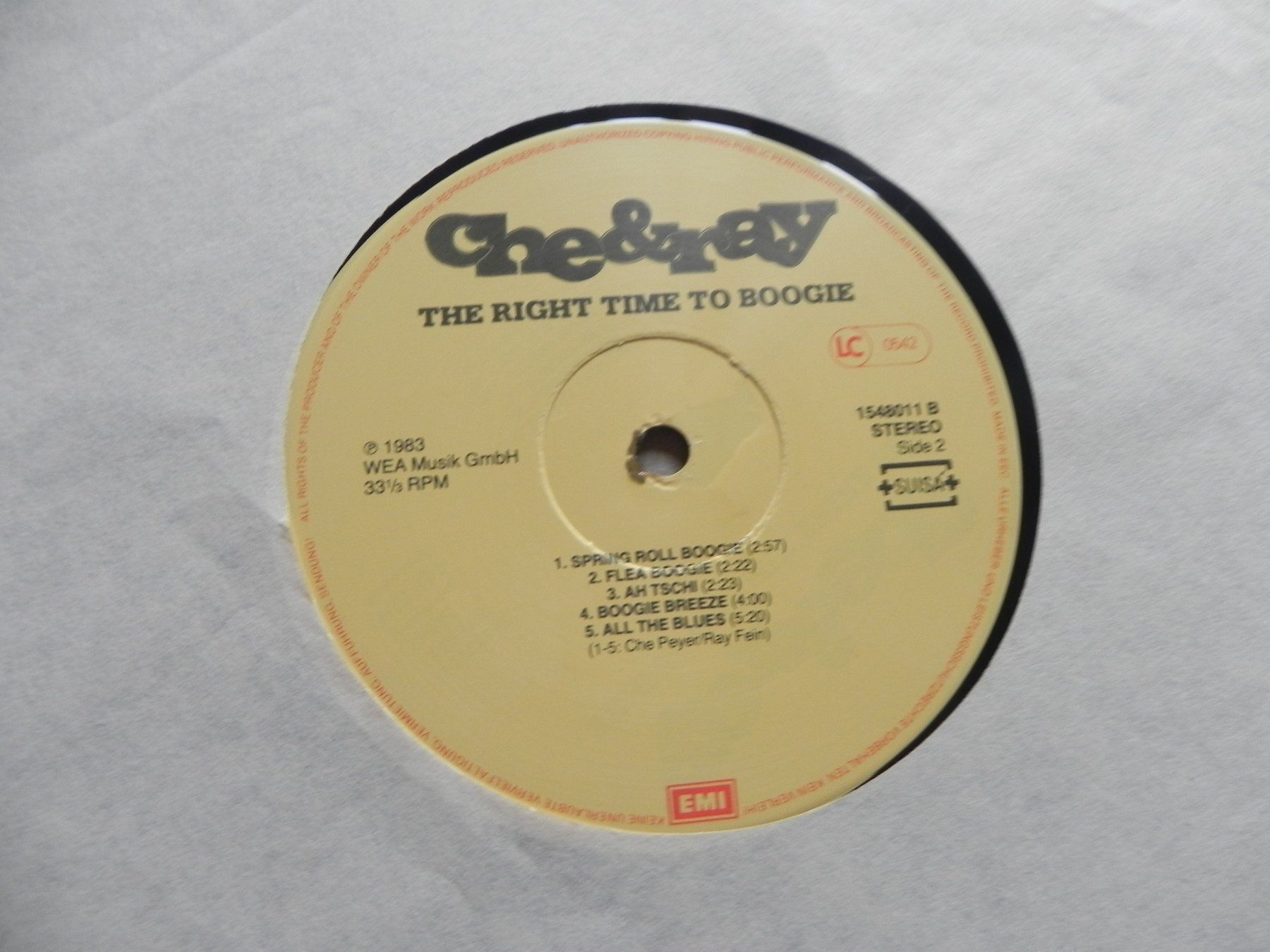 Dischi in vinile: LP CH Schweiz Boogie - Woogie Duo Che & Ray 1983 Right Time – Usato da Siebnen venduto da krimsie 4