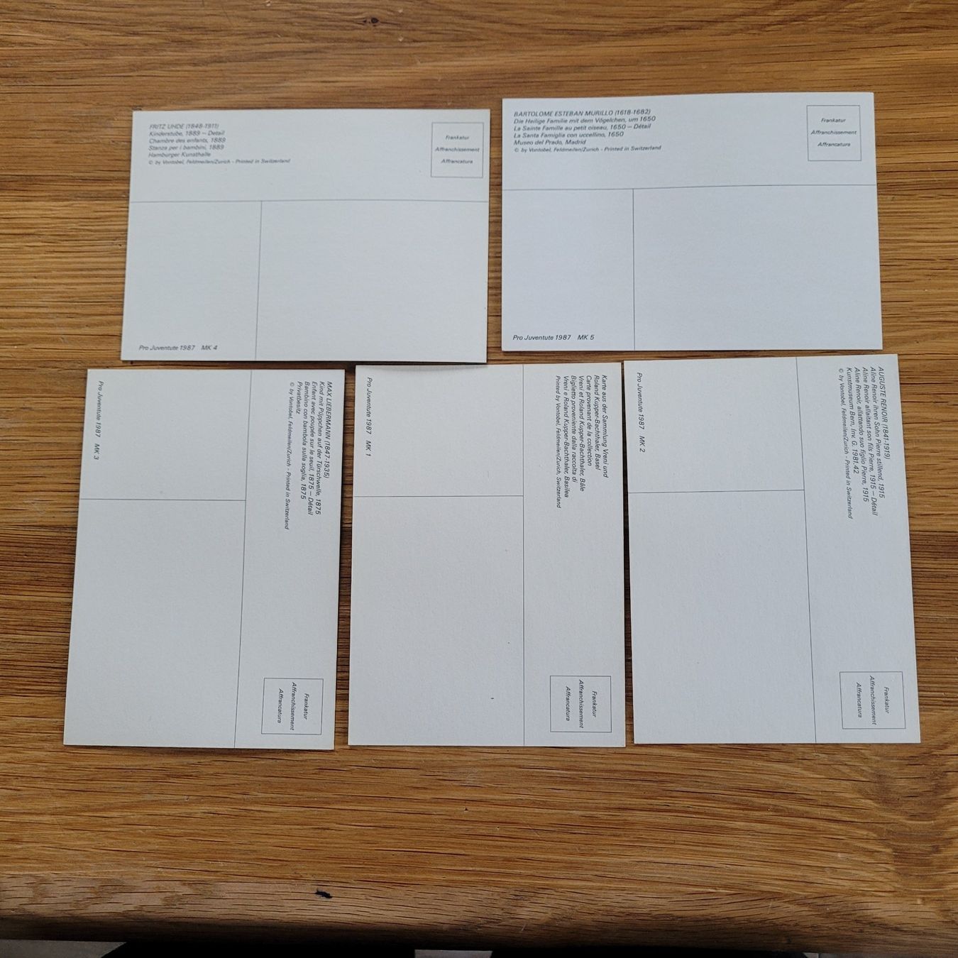 Alle Briefmarken: Los Maximum Karte Pro Juventute 1987 – Gebraucht aus Biel/Bienne von Destockweb 6