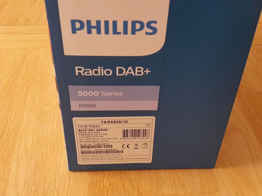 Philips TAR5505 Radio FM DAB+ Bluetooth Kaufen auf Ricardo