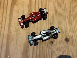 2 Carrera  Go F1 Autos Ferrari Mercedes
