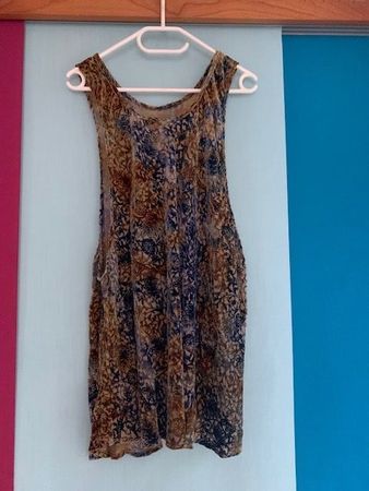 Tunika aus Silk und Rayon