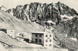 Silvrettahütte  GR   ob Klosters      um  1 9 0 9