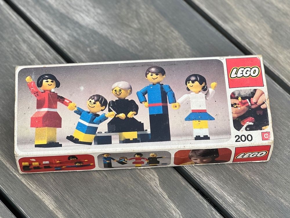 Seltenes Vintage Lego Set 200 Familie 1974 Spielzeug | Kaufen auf Ricardo