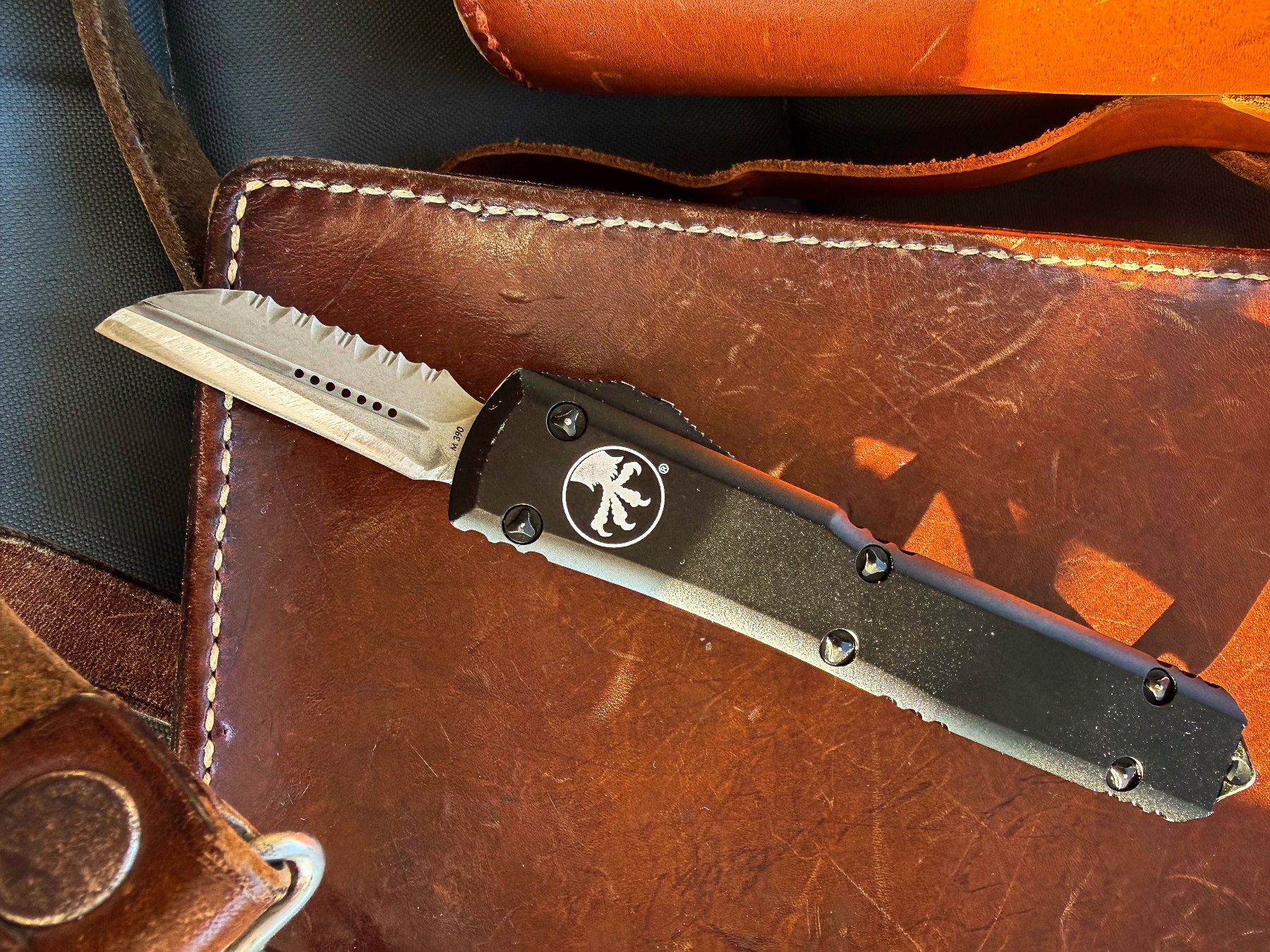Taschenmesser: MICROTECH CUSTOM – 5 CM M390 – UNIKAT – Gebraucht aus Reinach AG von Rousseau_J 6