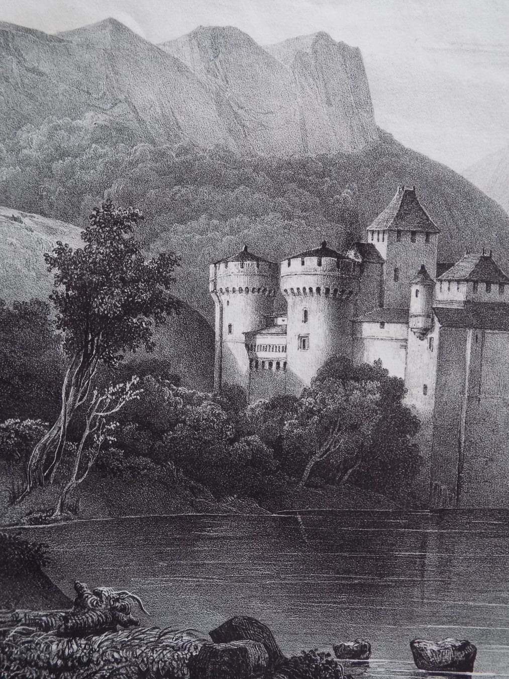 Incisioni: Château de Chillon – Usato da Risch venduto da Rischli15 3